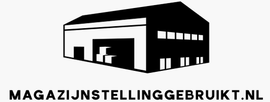 Magazijn stellingen gebruikt